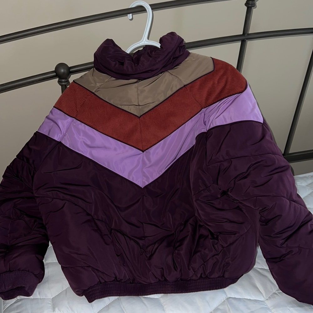 Purple ski jacket from Free People